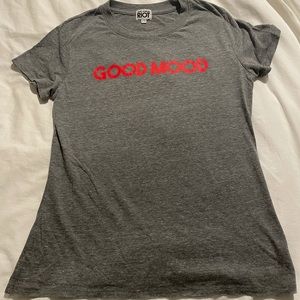 “Good mood” gray tshirt